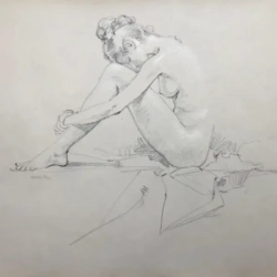 Sitting Figure Study